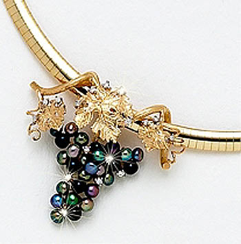 Grape & Wine Jewelry Collection