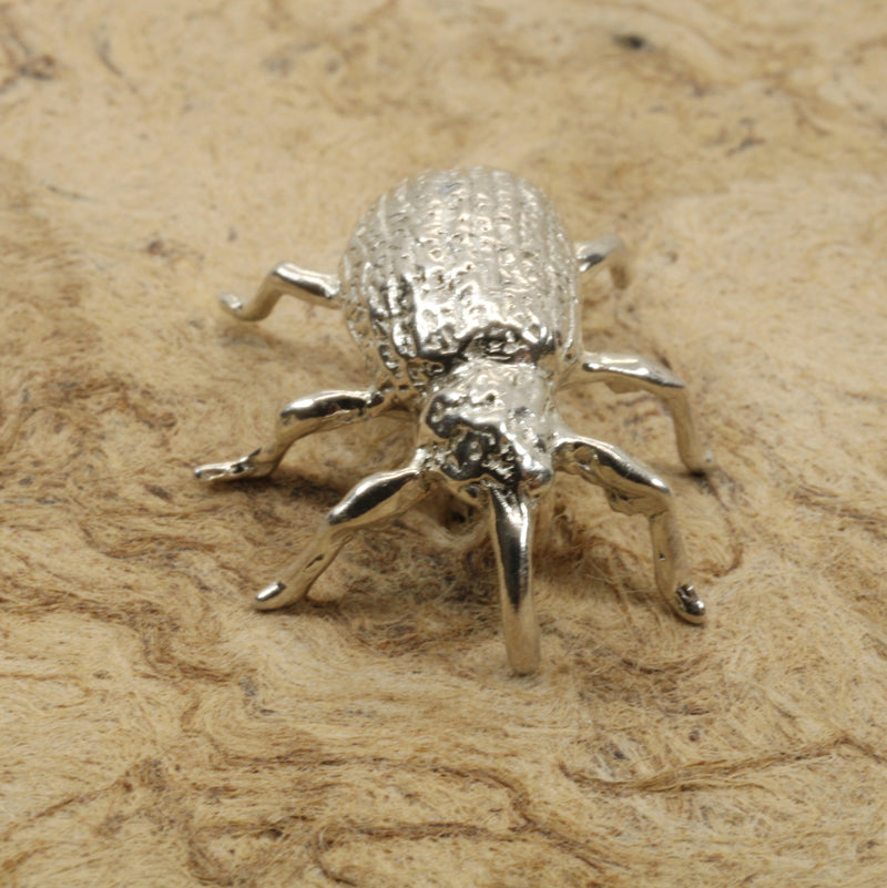 Cotton Boll Weevel Tie Tack or Pin made in solid 925 Sterling Silver