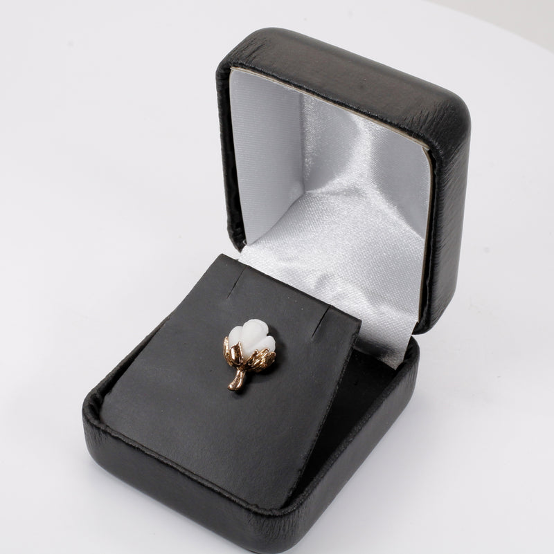 Agrijewelry has coton boll jewelry for the cotton farmer's wife