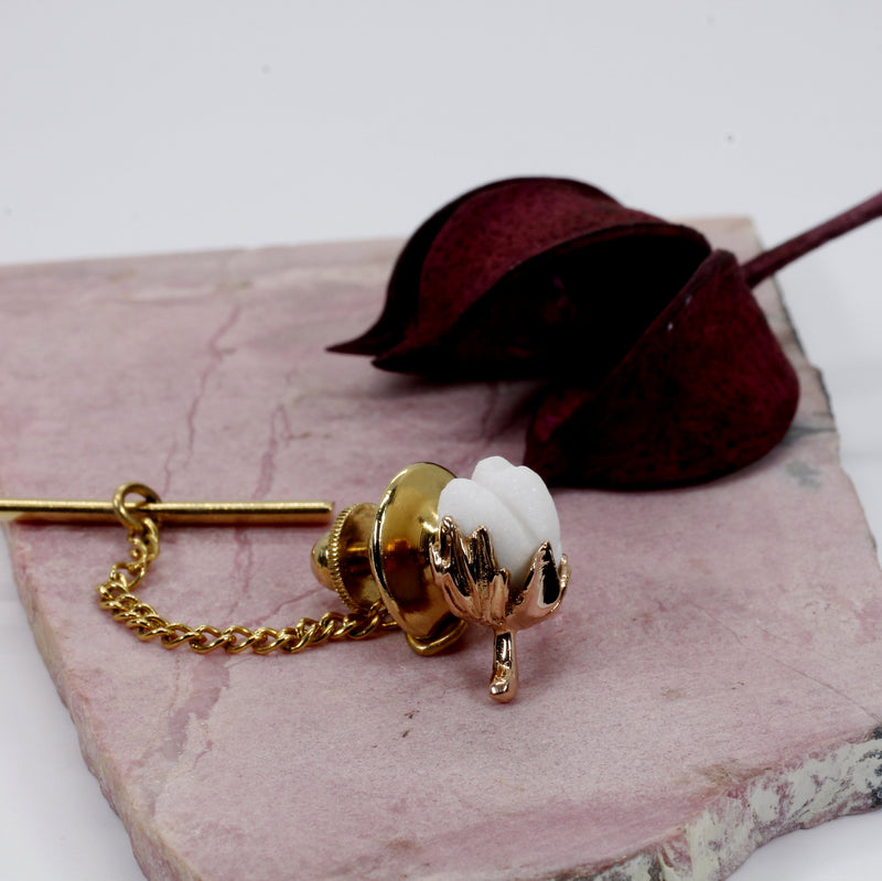 Agrijewelry has coton boll jewelry for the cotton farmer's wife