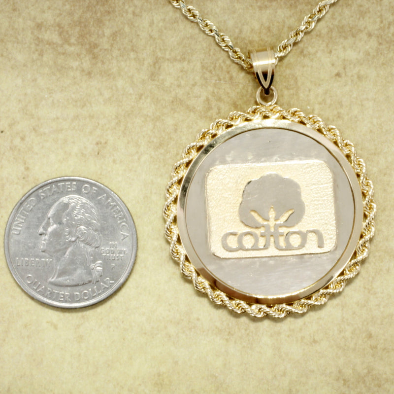 Agrijewelry has coton boll jewelry for the cotton farmer's wife