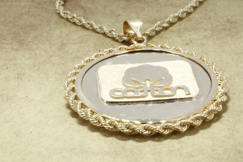 Agrijewelry has coton boll jewelry for the cotton farmer's wife