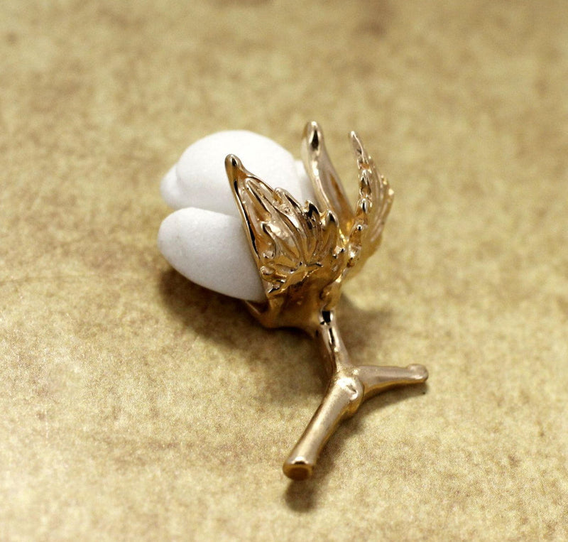 Agrijewelry has coton boll jewelry for the cotton farmer's wife