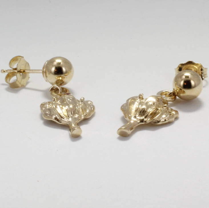 Agrijewelry has coton boll jewelry for the cotton farmer's wife