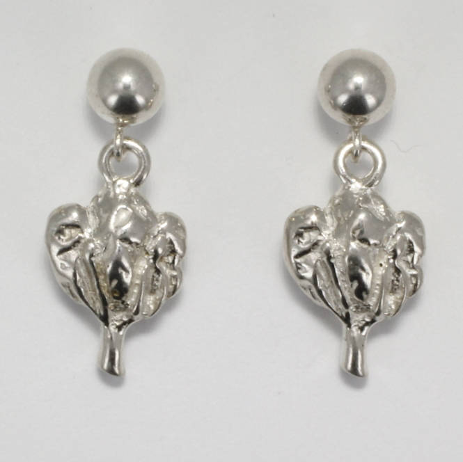 Agrijewelry has coton boll jewelry for the cotton farmer's wife