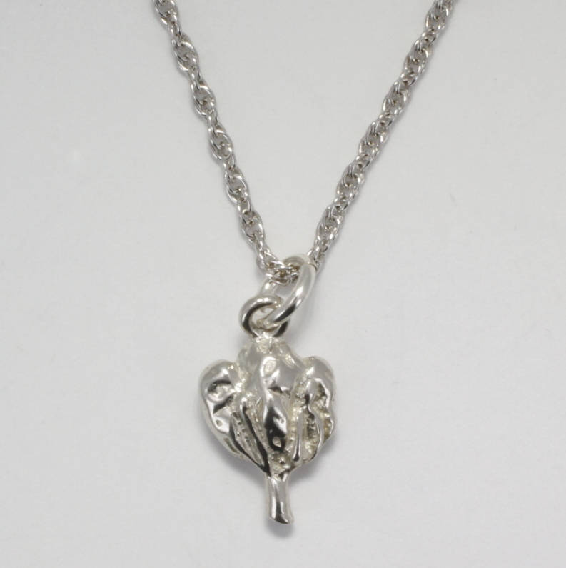 Agrijewelry has coton boll jewelry for the cotton farmer's wife