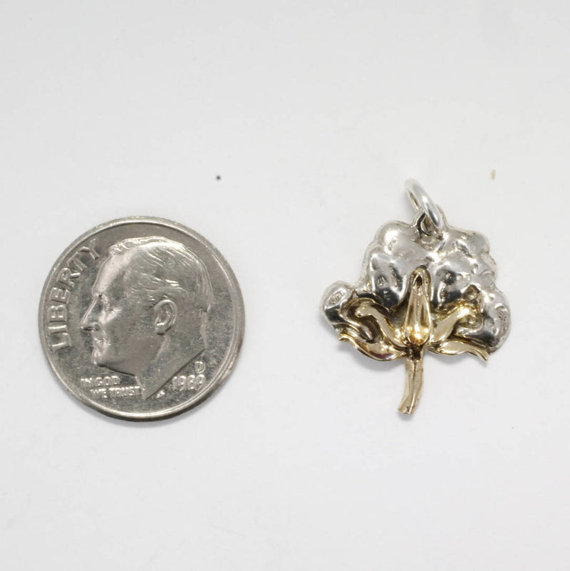 Agrijewelry has coton boll jewelry for the cotton farmer's wife