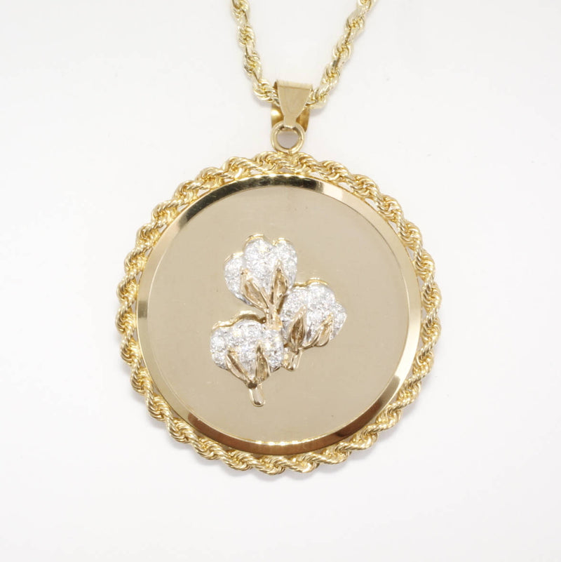 Agrijewelry has coton boll jewelry for the cotton farmer's wife