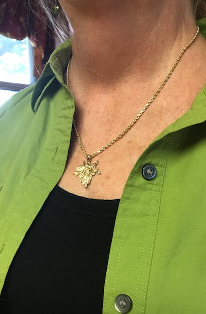 Agrijewelry has coton boll jewelry for the cotton farmer's wife
