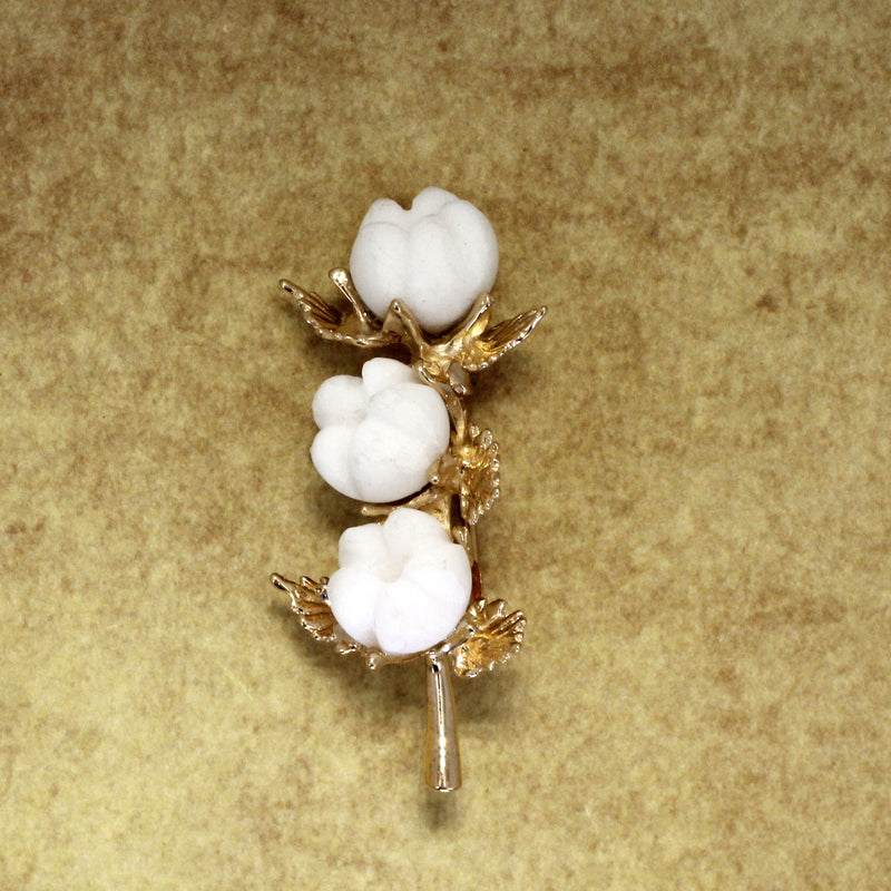Agrijewelry has coton boll jewelry for the cotton farmer's wife