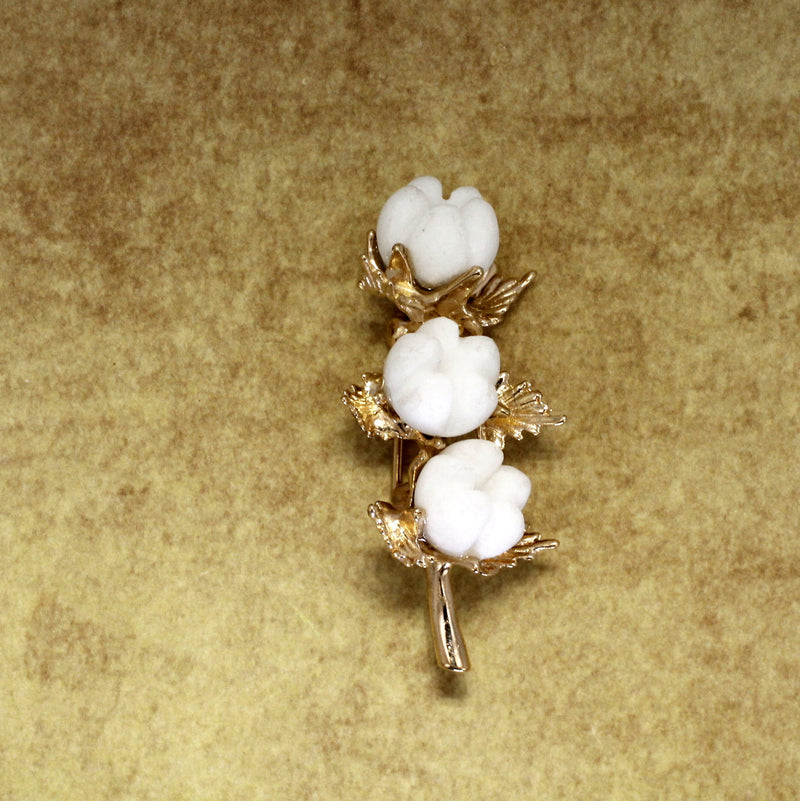 Agrijewelry has coton boll jewelry for the cotton farmer's wife