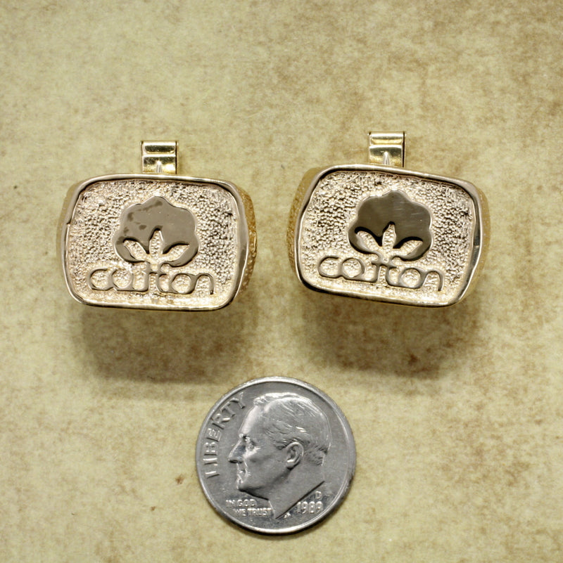 Agrijewelry has coton boll jewelry for the cotton farmer's wife