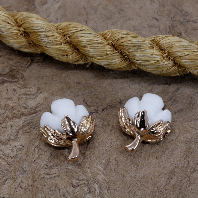 Agrijewelry has coton boll jewelry for the cotton farmer's wife