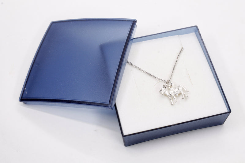 Silver Calf Necklace made in solid 925 Sterling Silver