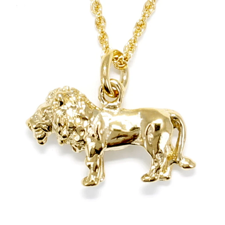 What does wearing a lion pendant mean?