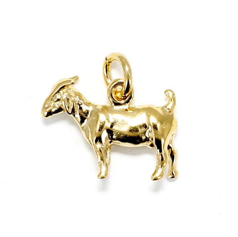 What is the base metal of the charm?