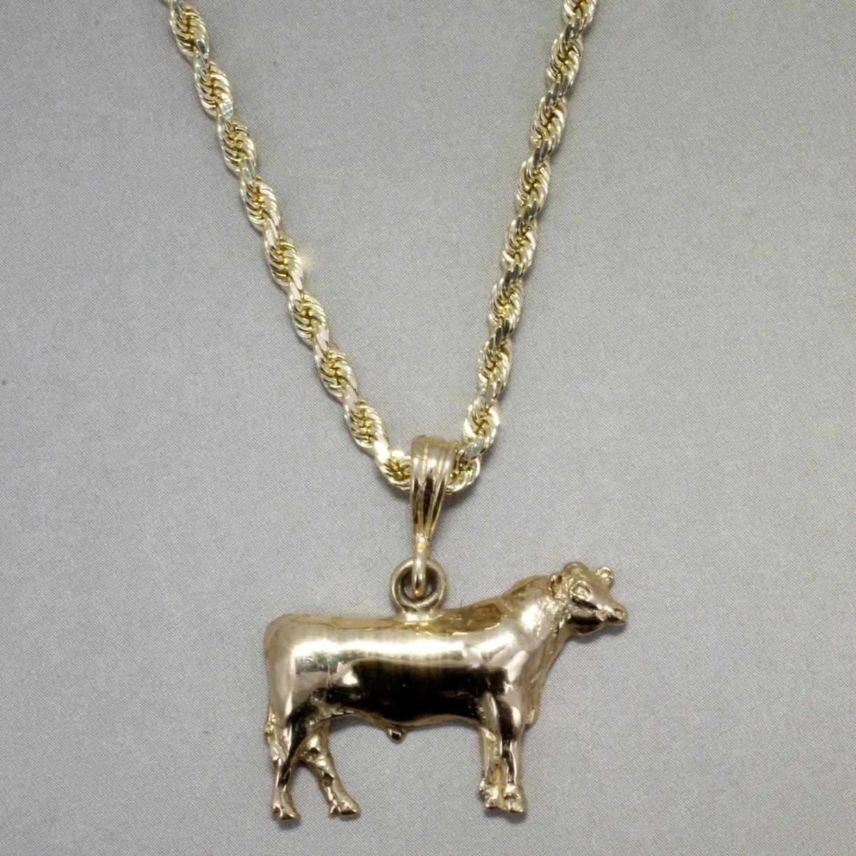 What type of chain does the necklace have?