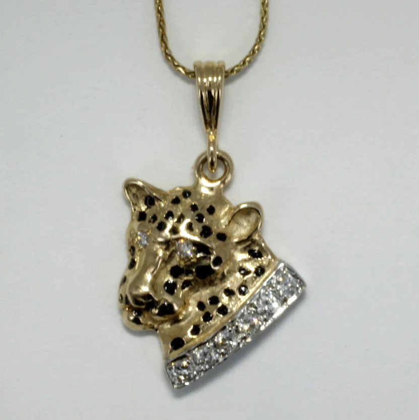 What is the height of the jaguar pendant?