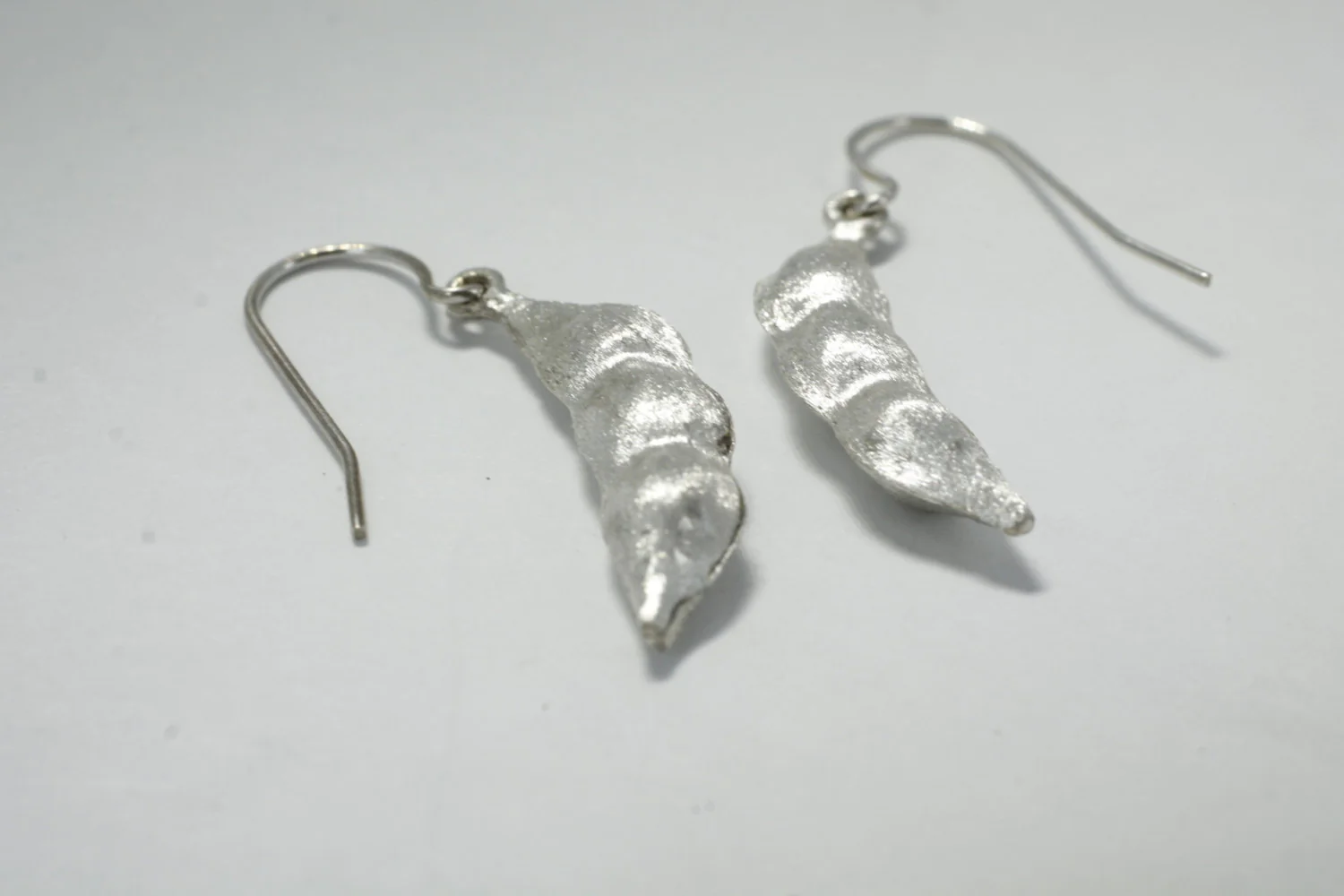 Whole Soybean Dangle Earrings in 925 Sterling Silver Questions & Answers