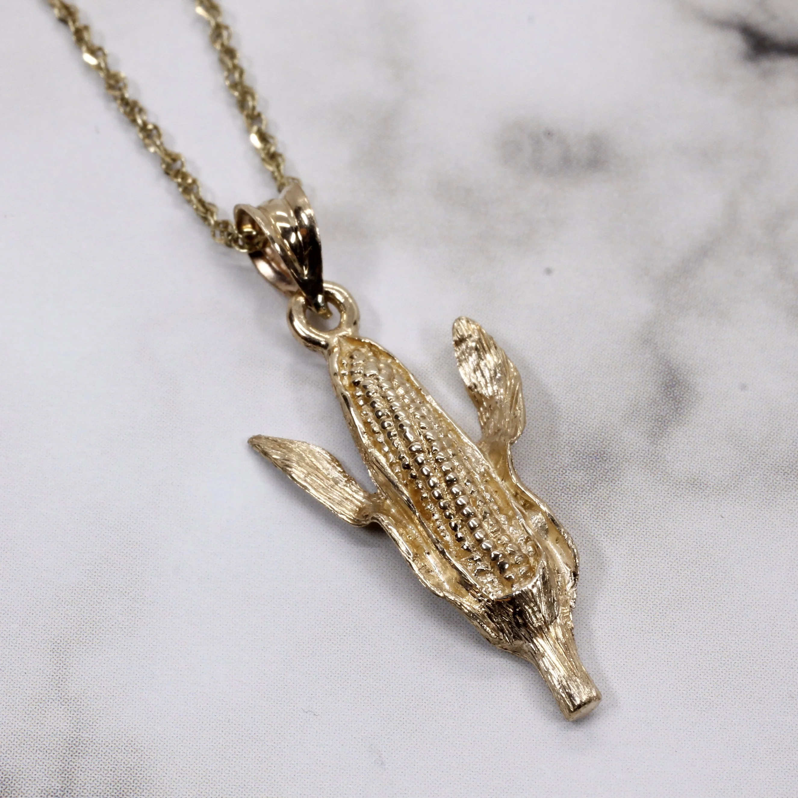What material is the necklace made of?
