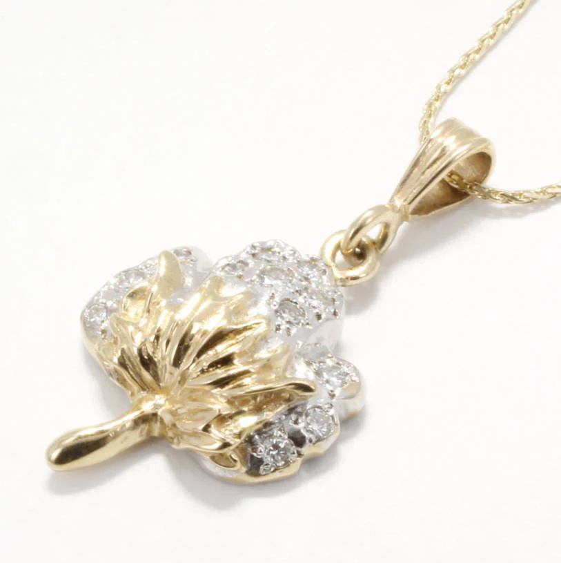 What is the height of the cotton boll pendant?