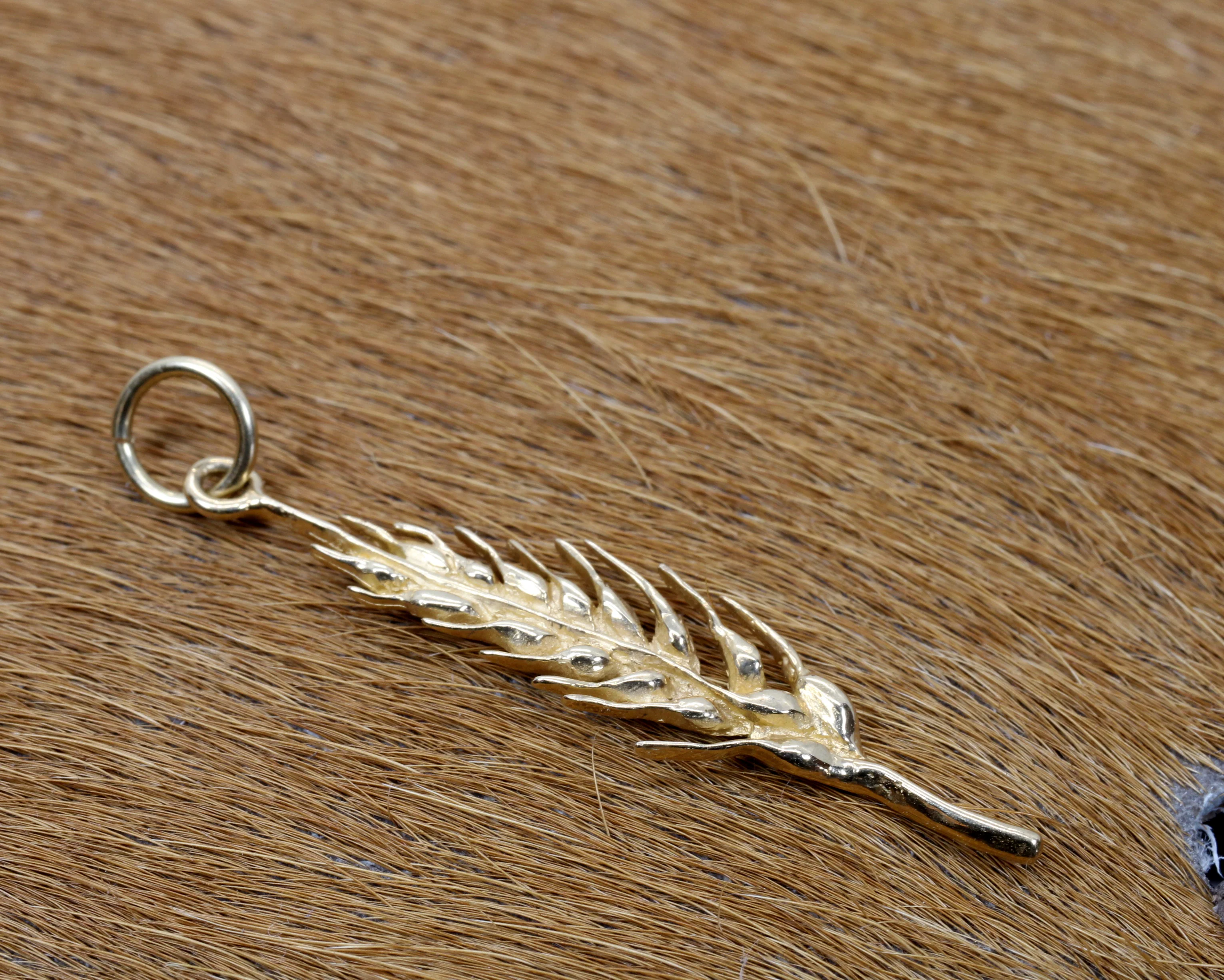 What is the material of the charm?