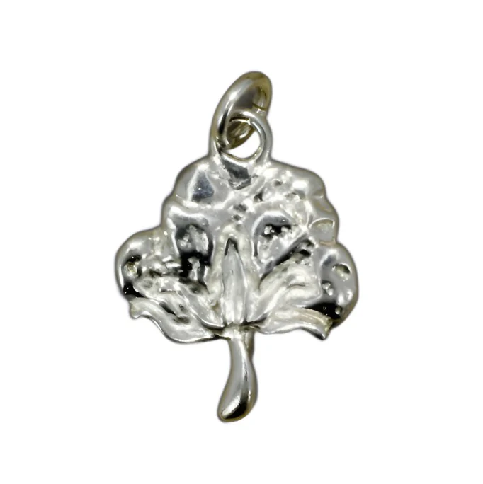 Cotton Boll Charm made in solid 925 Sterling Silver Questions & Answers