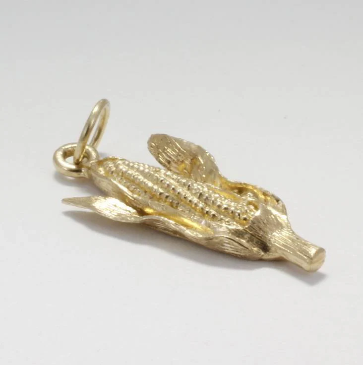 14kt Gold Corn Charm for Charm Bracelet Questions & Answers