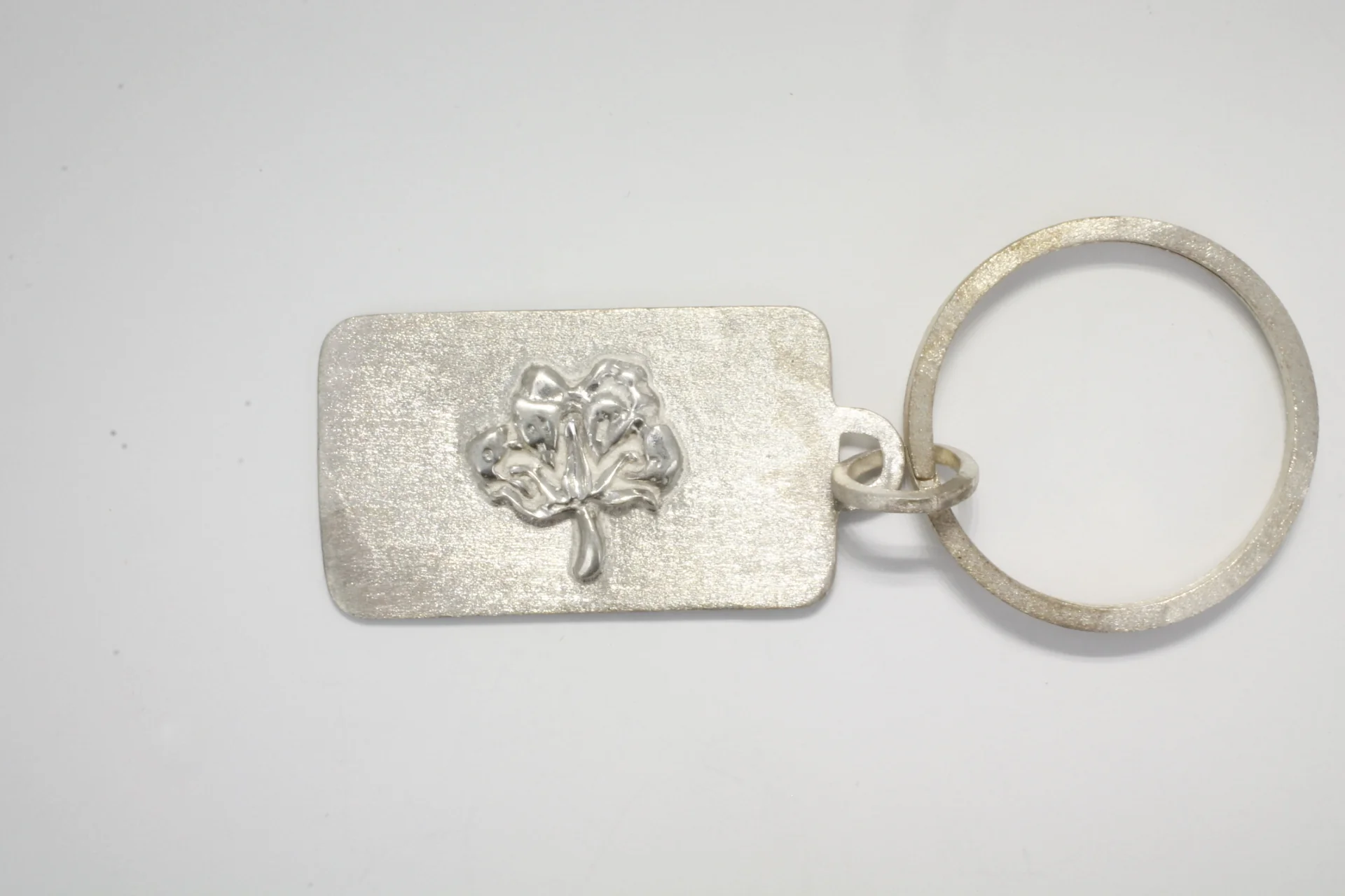 What material is the key ring made from?