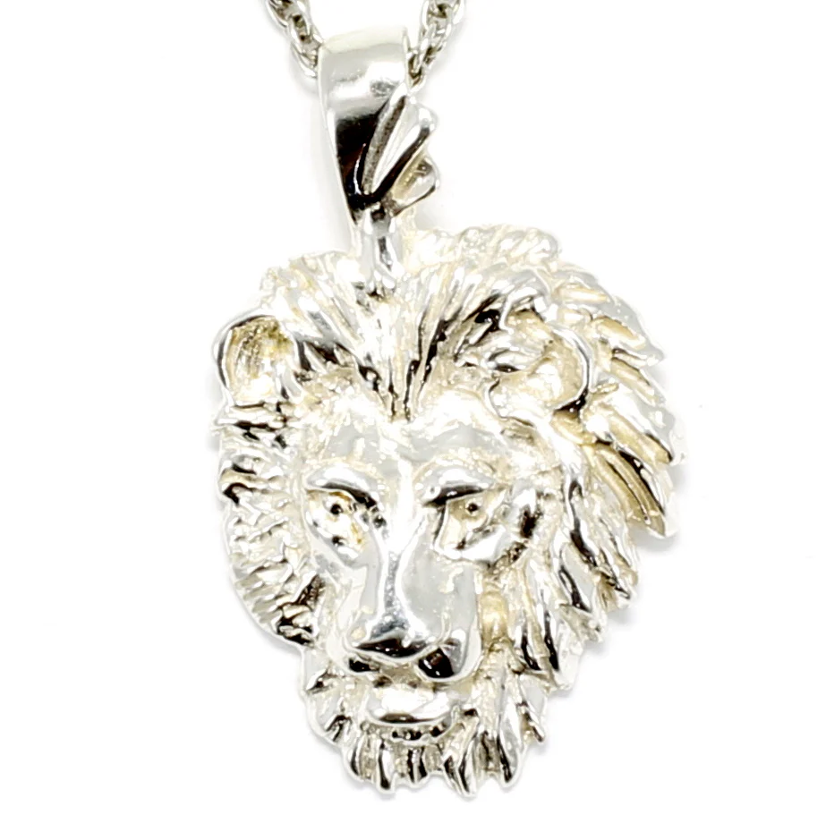 What does a lion head pendant mean?