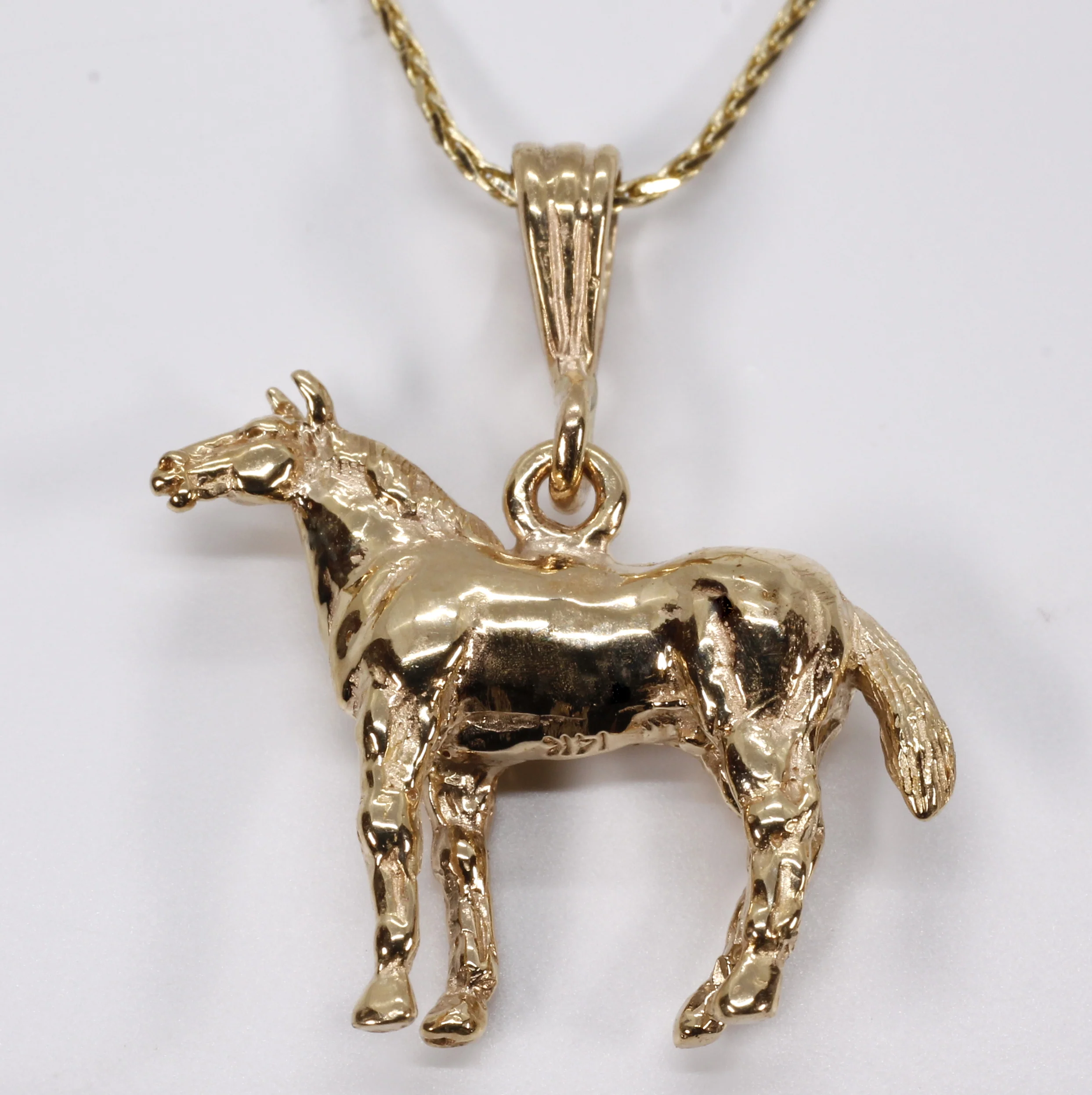What does the horse pendant mean spiritually?