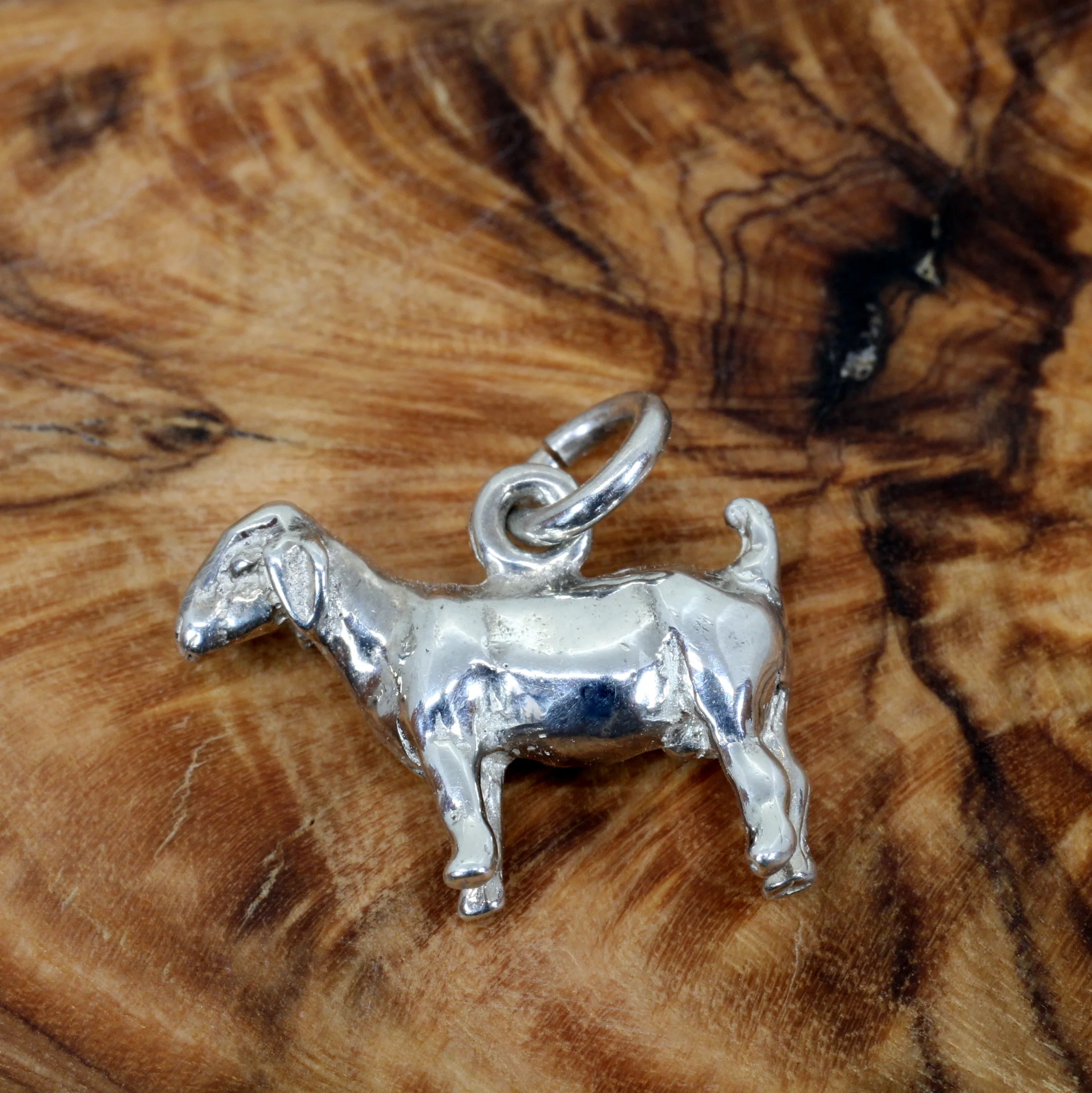 What material is the charm made from?
