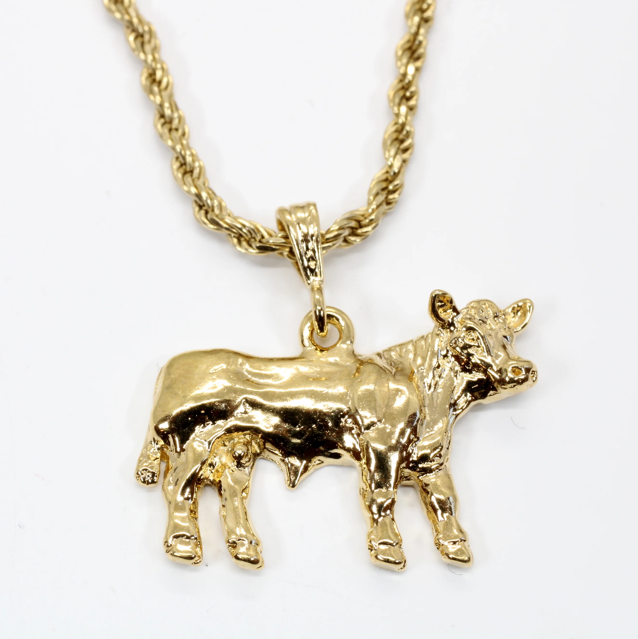How long is the diamond cut rope chain option?
