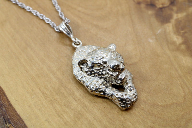 Running Jaguar Necklace made in 925 Sterling Silver for him or her