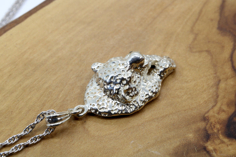 Running Jaguar Necklace made in 925 Sterling Silver for him or her