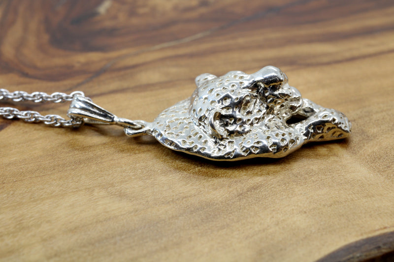 Running Jaguar Necklace made in 925 Sterling Silver for him or her