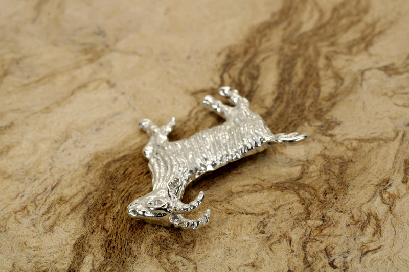 G.O.A.T. Tie Tack made in Sterling Silver: Greatest of all time Gift