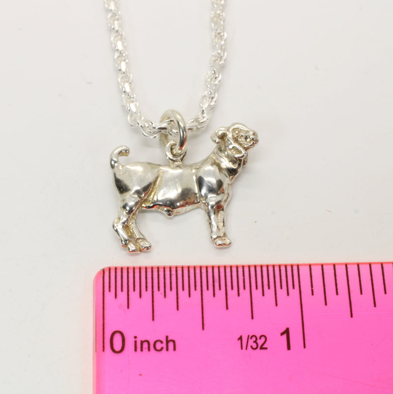 Champion Silver Boer Goat Necklace for Him or Her Made In 925 Sterling Silver