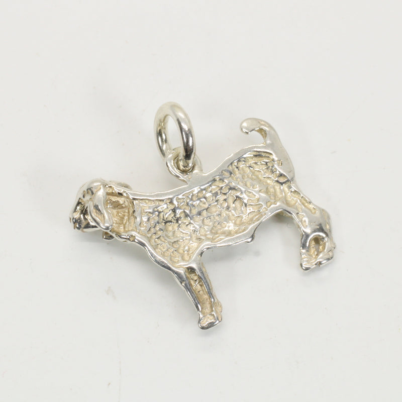 Champion Silver Boer Goat Necklace for Him or Her Made In 925 Sterling Silver