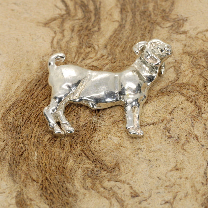 Champion Boer Goat Tie Tack or lapel pin or hat pin in 925 Sterling Silver