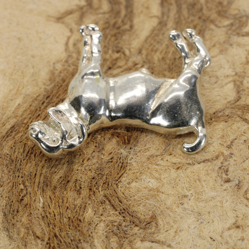 Champion Boer Goat Tie Tack or lapel pin or hat pin in 925 Sterling Silver