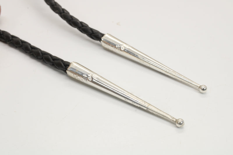 Large Silver Cougar Head or Mountain Lion Head Bolo Tie