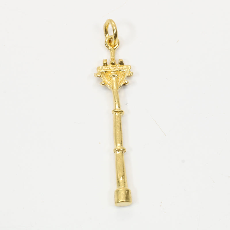 Gold Cell Tower Necklace for him or her made in 14kt gold vermeil