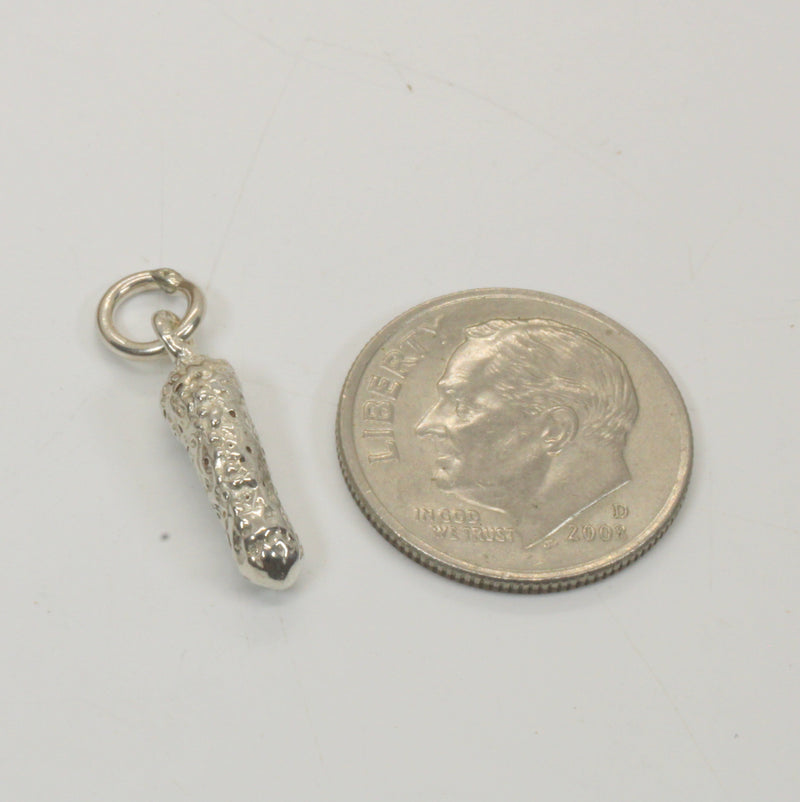 Silver Pickle Necklace or Charm for her made in 925 Sterling Silver