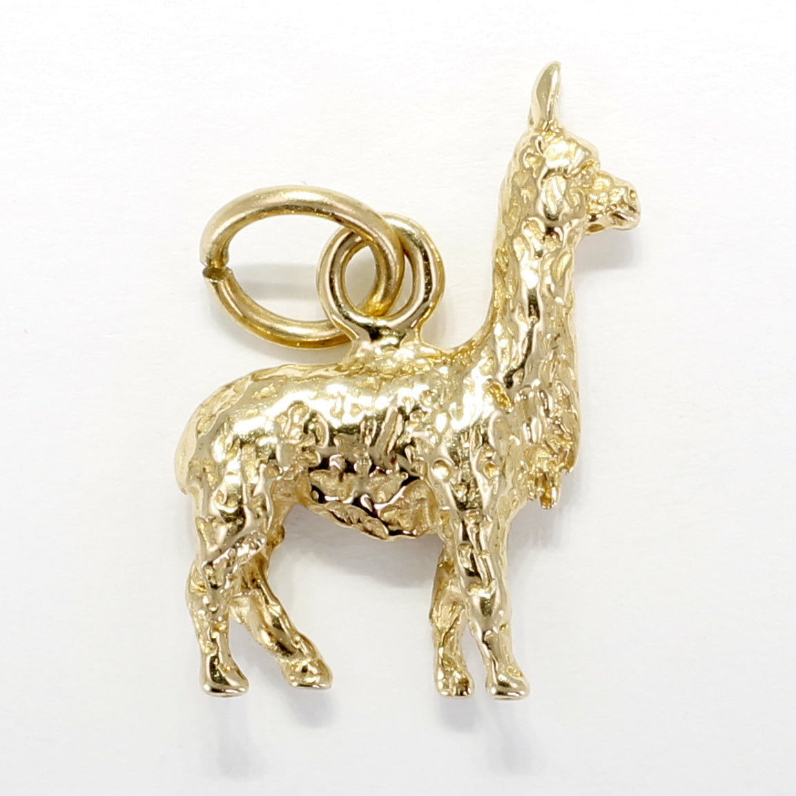 Rose Gold Llama Charm for her with a solid 14kt rose gold 3-D Llama – Chris  Chaney