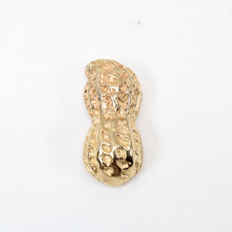 Real 14kt Gold Peanut Tie Tack Tie Tack for Him