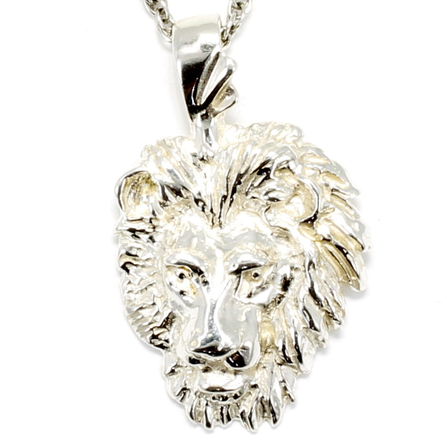 Lion Charm Sliver Necklace, Southeastern Louisiana University Necklace -  Lynseriess