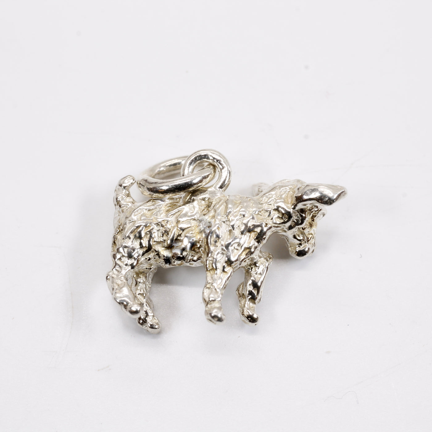 Silver Beef Cow Charm made in 925 Sterling Silver for her Bracelet – Chris  Chaney