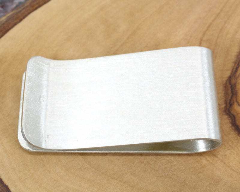 Solid 925 Sterling Silver Cotton Inc Money Clip