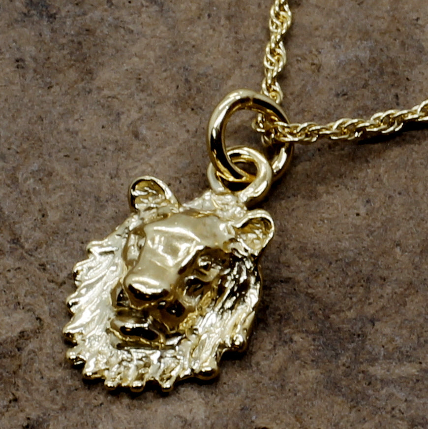 Lion Jewelry Design of a 14kt gold Full body lion necklace for her – Chris  Chaney
